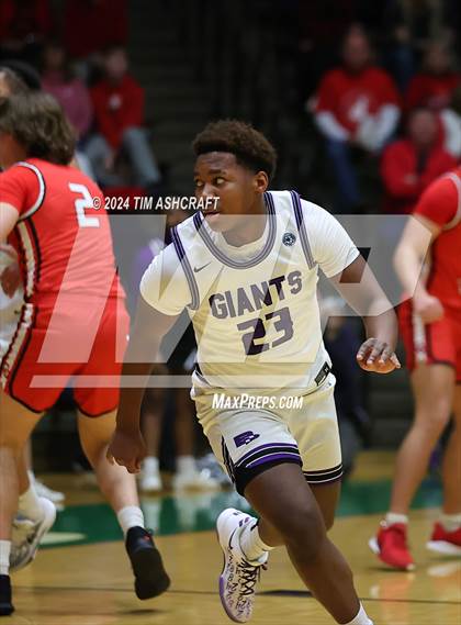 Thumbnail 3 in Center Grove vs Ben Davis (IHSAA 4A Semi State) photogallery.