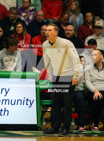 Thumbnail 2 in Center Grove vs Ben Davis (IHSAA 4A Semi State) photogallery.