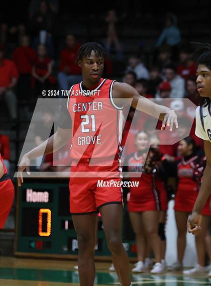 Thumbnail 2 in Center Grove vs Ben Davis (IHSAA 4A Semi State) photogallery.