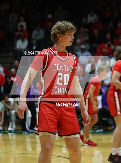 Thumbnail 3 in Center Grove vs Ben Davis (IHSAA 4A Semi State) photogallery.