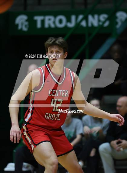 Thumbnail 3 in Center Grove vs Ben Davis (IHSAA 4A Semi State) photogallery.