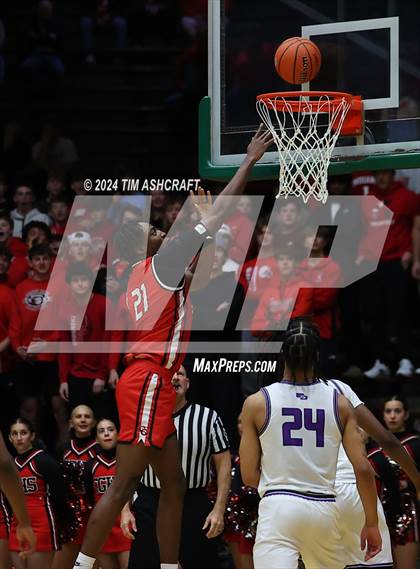 Thumbnail 3 in Center Grove vs Ben Davis (IHSAA 4A Semi State) photogallery.