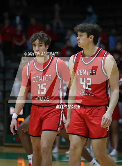 Thumbnail 3 in Center Grove vs Ben Davis (IHSAA 4A Semi State) photogallery.