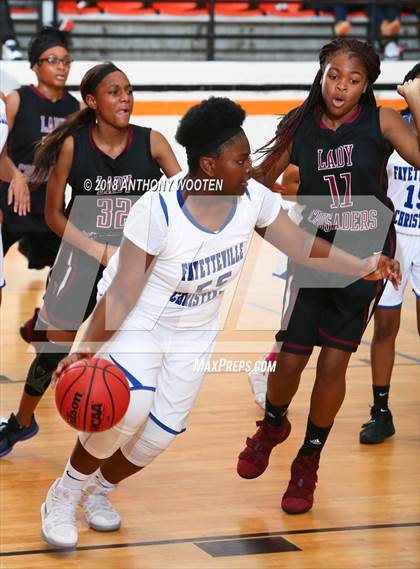 Thumbnail 3 in Fayetteville Christian @ Trinity Christian (Sandhills Athletic Conference) photogallery.