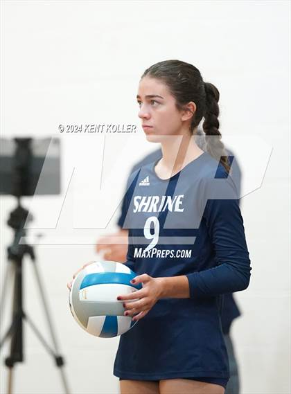 Thumbnail 2 in Midland vs. Shrine Catholic (Our Lady Of The Lakes Invite) photogallery.