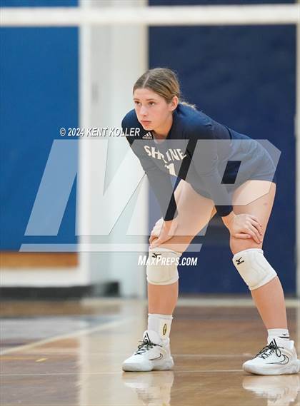 Thumbnail 3 in Midland vs. Shrine Catholic (Our Lady Of The Lakes Invite) photogallery.