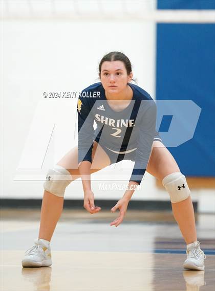 Thumbnail 2 in Midland vs. Shrine Catholic (Our Lady Of The Lakes Invite) photogallery.