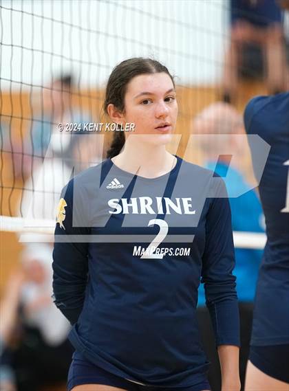 Thumbnail 2 in Midland vs. Shrine Catholic (Our Lady Of The Lakes Invite) photogallery.
