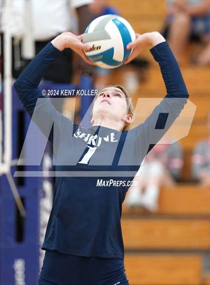 Thumbnail 1 in Midland vs. Shrine Catholic (Our Lady Of The Lakes Invite) photogallery.