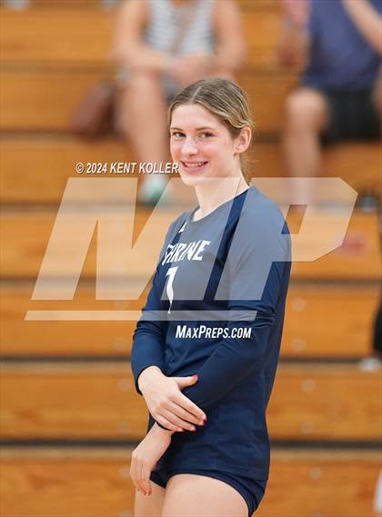 Thumbnail 3 in Midland vs. Shrine Catholic (Our Lady Of The Lakes Invite) photogallery.