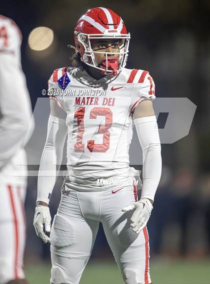 Thumbnail 3 in Mater Dei @ Centennial (CIF SS D1 Semifinal) photogallery.