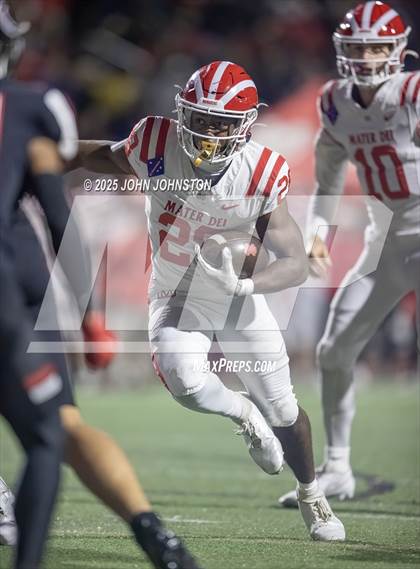 Thumbnail 1 in Mater Dei @ Centennial (CIF SS D1 Semifinal) photogallery.