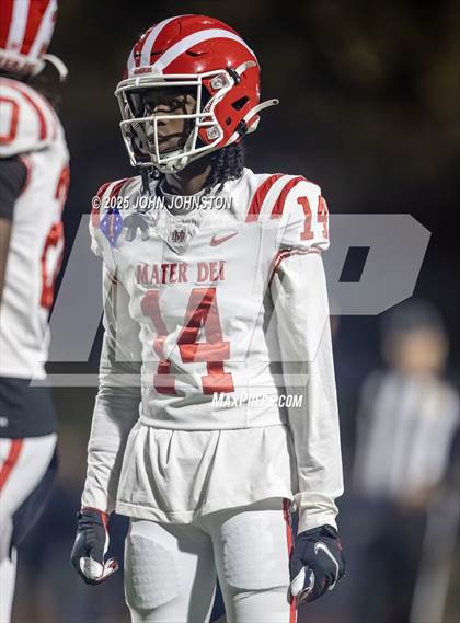 Thumbnail 1 in Mater Dei @ Centennial (CIF SS D1 Semifinal) photogallery.