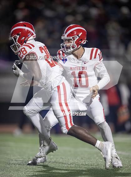 Thumbnail 2 in Mater Dei @ Centennial (CIF SS D1 Semifinal) photogallery.