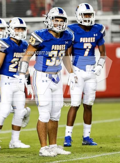 Thumbnail 3 in Menlo-Atherton v Serra (Levi's Stadium High School Series) photogallery.
