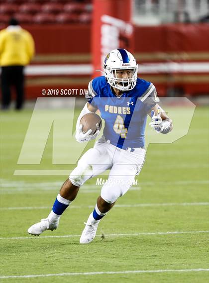 Thumbnail 1 in Menlo-Atherton v Serra (Levi's Stadium High School Series) photogallery.