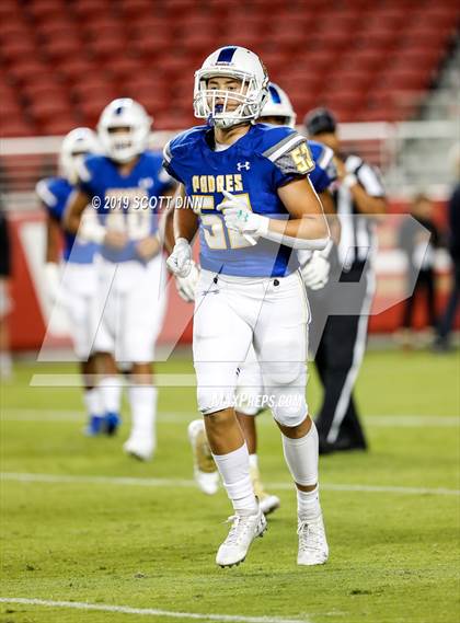 Thumbnail 1 in Menlo-Atherton v Serra (Levi's Stadium High School Series) photogallery.