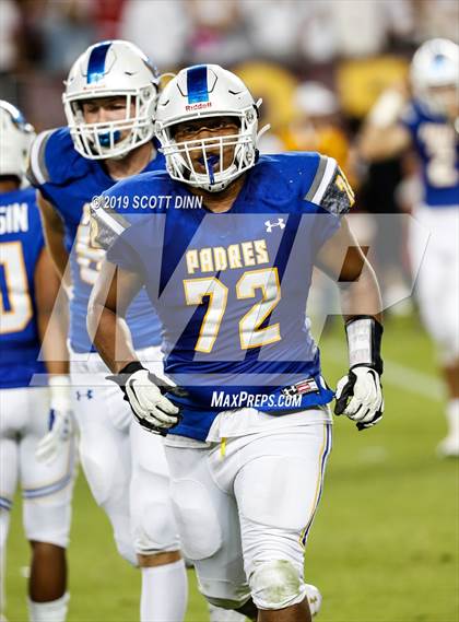 Thumbnail 1 in Menlo-Atherton v Serra (Levi's Stadium High School Series) photogallery.