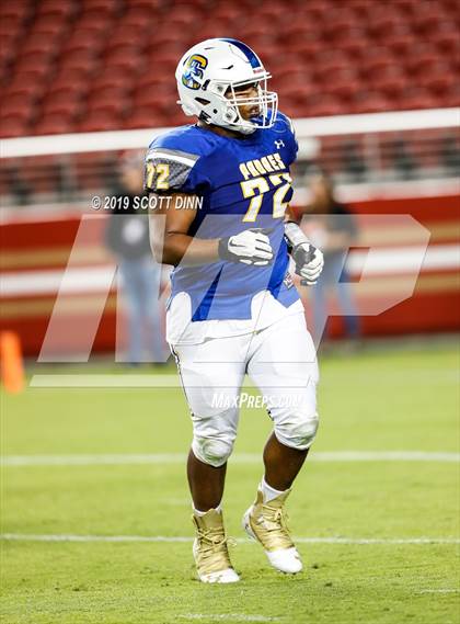 Thumbnail 2 in Menlo-Atherton v Serra (Levi's Stadium High School Series) photogallery.