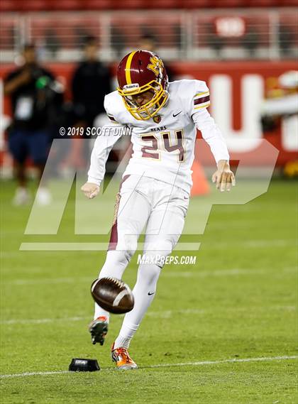 Thumbnail 3 in Menlo-Atherton v Serra (Levi's Stadium High School Series) photogallery.