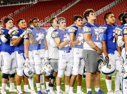 Thumbnail 1 in Menlo-Atherton v Serra (Levi's Stadium High School Series) photogallery.