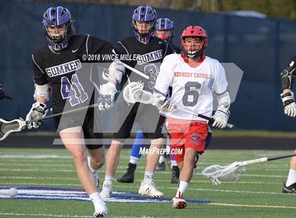 Thumbnail 3 in Sumner vs Kennedy Catholic photogallery.