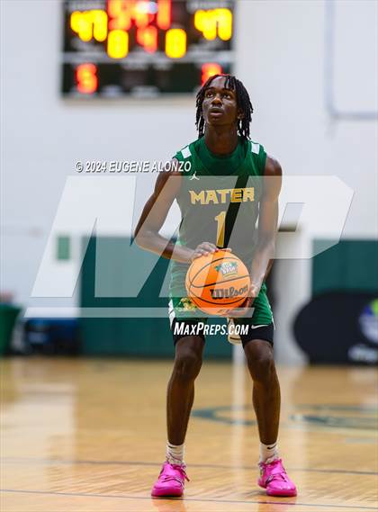 Thumbnail 1 in Mater Academy Charter vs. Belen Jesuit (Sun Bash Miami) photogallery.