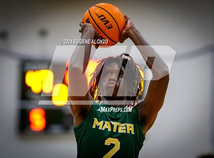 Thumbnail 1 in Mater Academy Charter vs. Belen Jesuit (Sun Bash Miami) photogallery.