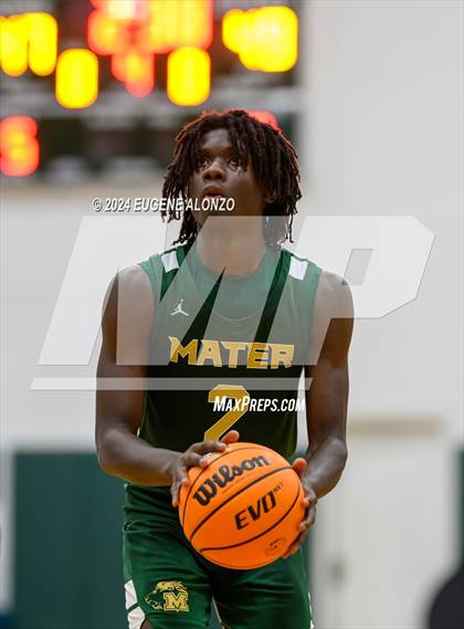 Thumbnail 3 in Mater Academy Charter vs. Belen Jesuit (Sun Bash Miami) photogallery.