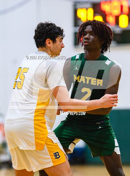 Thumbnail 3 in Mater Academy Charter vs. Belen Jesuit (Sun Bash Miami) photogallery.