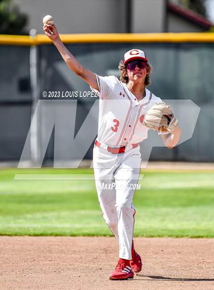 Thumbnail 3 in Notre Dame (SO) @ Corona (CIF SS DIV 1 Quarter Final Playoff) photogallery.