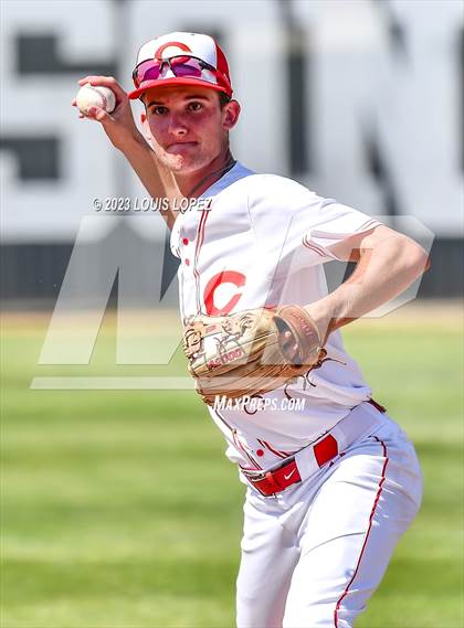 Thumbnail 2 in Notre Dame (SO) @ Corona (CIF SS DIV 1 Quarter Final Playoff) photogallery.