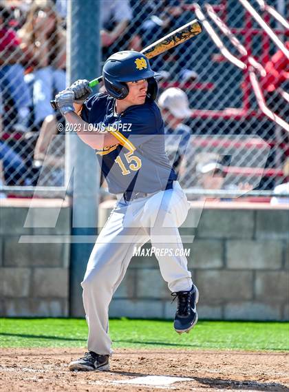 Thumbnail 3 in Notre Dame (SO) @ Corona (CIF SS DIV 1 Quarter Final Playoff) photogallery.