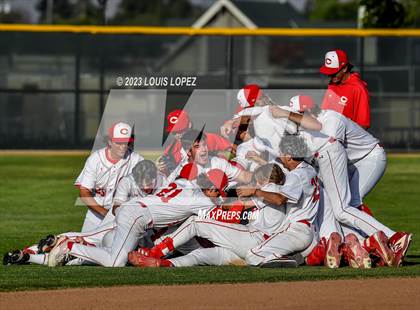 Thumbnail 3 in Notre Dame (SO) @ Corona (CIF SS DIV 1 Quarter Final Playoff) photogallery.