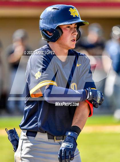 Thumbnail 1 in Notre Dame (SO) @ Corona (CIF SS DIV 1 Quarter Final Playoff) photogallery.