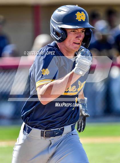 Thumbnail 2 in Notre Dame (SO) @ Corona (CIF SS DIV 1 Quarter Final Playoff) photogallery.