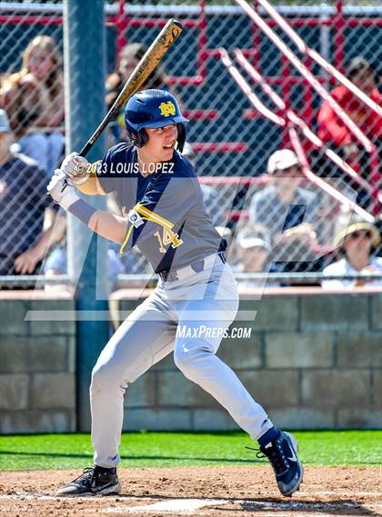 Thumbnail 2 in Notre Dame (SO) @ Corona (CIF SS DIV 1 Quarter Final Playoff) photogallery.