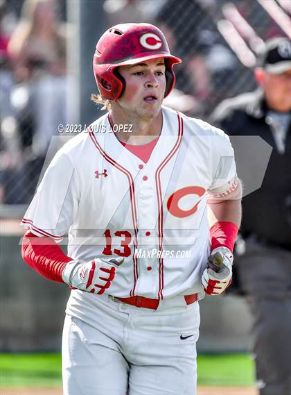 Thumbnail 1 in Notre Dame (SO) @ Corona (CIF SS DIV 1 Quarter Final Playoff) photogallery.