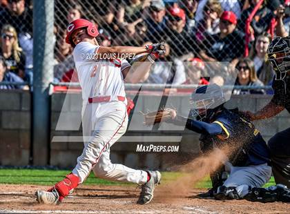 Thumbnail 1 in Notre Dame (SO) @ Corona (CIF SS DIV 1 Quarter Final Playoff) photogallery.