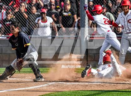 Thumbnail 1 in Notre Dame (SO) @ Corona (CIF SS DIV 1 Quarter Final Playoff) photogallery.