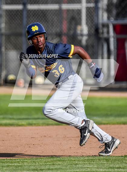 Thumbnail 2 in Notre Dame (SO) @ Corona (CIF SS DIV 1 Quarter Final Playoff) photogallery.