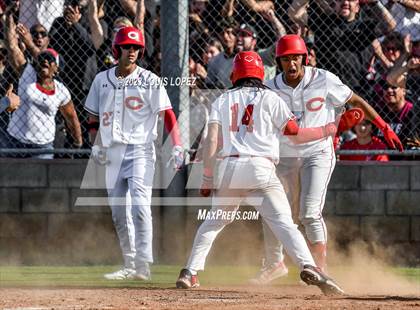 Thumbnail 1 in Notre Dame (SO) @ Corona (CIF SS DIV 1 Quarter Final Playoff) photogallery.