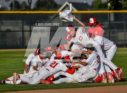 Thumbnail 2 in Notre Dame (SO) @ Corona (CIF SS DIV 1 Quarter Final Playoff) photogallery.