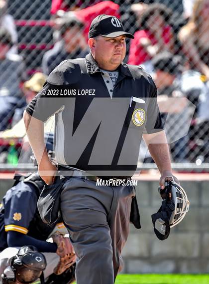 Thumbnail 3 in Notre Dame (SO) @ Corona (CIF SS DIV 1 Quarter Final Playoff) photogallery.