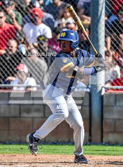 Thumbnail 1 in Notre Dame (SO) @ Corona (CIF SS DIV 1 Quarter Final Playoff) photogallery.