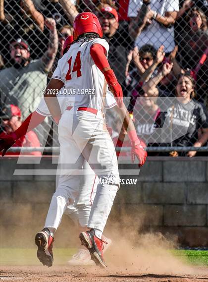 Thumbnail 3 in Notre Dame (SO) @ Corona (CIF SS DIV 1 Quarter Final Playoff) photogallery.