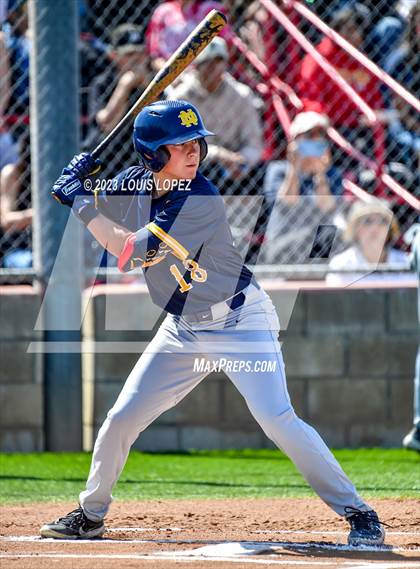 Thumbnail 2 in Notre Dame (SO) @ Corona (CIF SS DIV 1 Quarter Final Playoff) photogallery.
