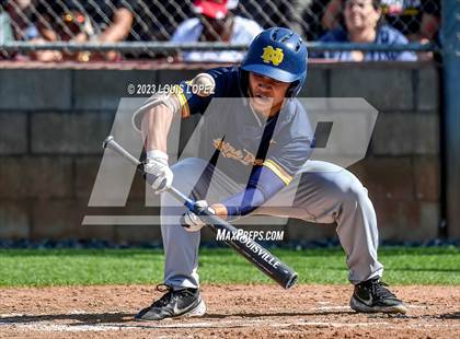 Thumbnail 3 in Notre Dame (SO) @ Corona (CIF SS DIV 1 Quarter Final Playoff) photogallery.