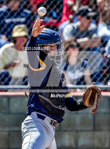 Thumbnail 1 in Notre Dame (SO) @ Corona (CIF SS DIV 1 Quarter Final Playoff) photogallery.