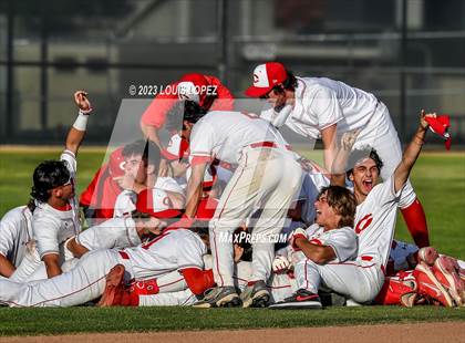Thumbnail 2 in Notre Dame (SO) @ Corona (CIF SS DIV 1 Quarter Final Playoff) photogallery.